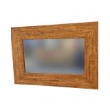 Stunning Large Wooden Framed Wall Mirror