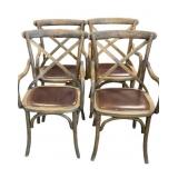 4 Restoration Hardware Madeleine Leather Side