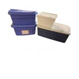 4 Totes with Lids