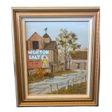 H. Hargrove Framed Original Signed Serigraph Oil