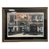 LARGE!!! Thomas Pradzynski "Napoli" Serigraph