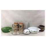 Kitchenware and Decorative Item,  Pyrex Casserole