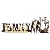 Misc. Holiday Decor, Signage, Candleholders,