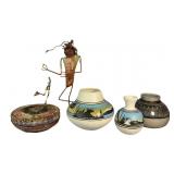 Vintage Navajo Inside Home Decor, Pottery, Wall