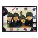 The Beatles Framed Memorabilia Collage