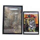 Pablo Picasso & Salvador Dali Framed Print