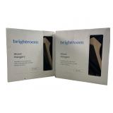 (2) 24 packs of bright room wood hangers