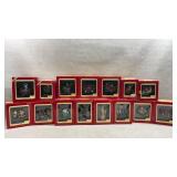 collection of 15 boxed vtg Carlton Cards heirloom