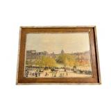 After Claude Monet, Quai du Louvre, Framed Print