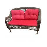 All Weather wicker Loveseat
