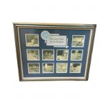 Framed Moon Landing Photos WE CAME IN PEACE