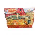 HAPPY HARVEST Country Sign on Board