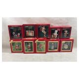 collection of ten boxed vintage Carlton Cards