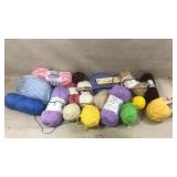 Multiple Skeins of Yarn RED HEART,