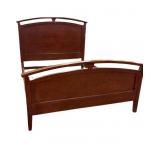 Queen Size Bed Complete with Wooden Frame