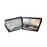 2 TEXACO Oil and Gas Company Framed Prints