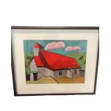 Painting PILAR CHURCH by Stephen Kilborn