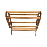 Wooden Quilt /Blanket Rack