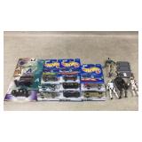 Hot Wheels Cars and Star Wars Figures Collection