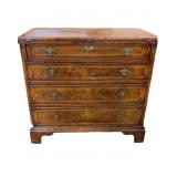 Antique Georgian Bachelors Dresser w Writing F