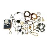Assorted Misc. Vintage Costume Jewelry,