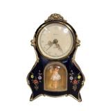 Vintage 1950s Rensie German Musical Alarm Clock