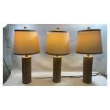 Possini Euro Design Gisele Cottage Table Lamps