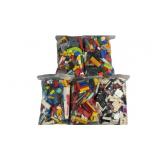 (5) Bulk Bags of Miscellaneous Lego Brick