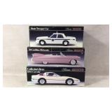 Vintage beam decanters 84 corvette, 59 Cadillac