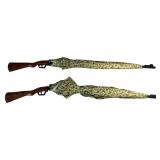(2) Camouflage Novelty Umbrellas Rifle-shaped