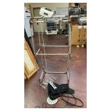 Portable Drying Rack with Controls and Accessories
