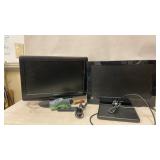 Sansui TV and Additional Monitor with Accessories