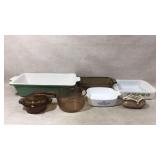 Kitchenware and Ceramics, Pyrex Casserole Dishes