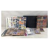 Sports Trading Cards And Binder