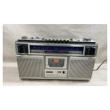 vintage Sony CFS-61S stereo cassette recorder a