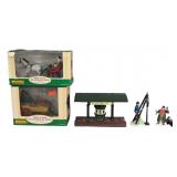 Vintage Department 56 Figurines and Train Platform