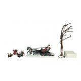 Vintage Department 56 Christmas Decor, Snow