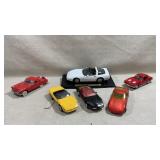 collection of multiple miniature die-cast and toy