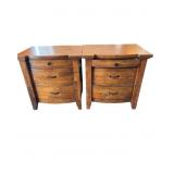 2 Napa Furniture Design Wooden Nightstands