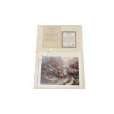Thomas Kinkade "Stillwater Bridge" Lithograph on