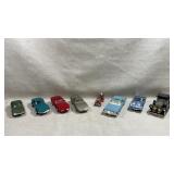 collection of vintage toy and model cars Including