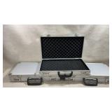 3 Aluminum Framed Locking Hard Case featuring a