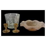 Vintage Glassware, Norcrest, Jeanette Floragold,