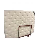 Complete Queen Clean Bed with Wrought Iron Bed