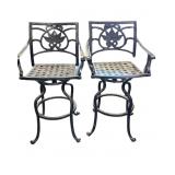 Wrought Iron Counter Height Bar Stools
