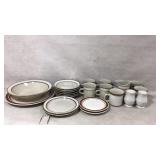 Vintage Mikasa and Stoneware Dish Sets