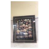 Framed Print Native American Pottery