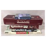 Board Games-Dominos,Pictionary,MONOPOLY