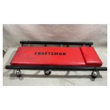 red and black Craftsman Mechanic Creeper (such a