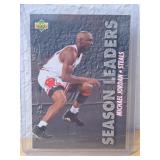 1993 Upper Deck Michael Jordan Season Leaders Card